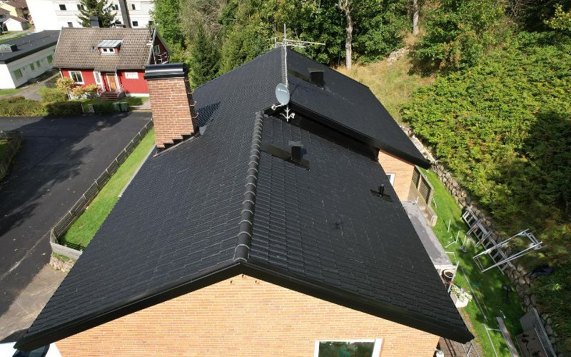 31 Platarbeten runt 2 skorstenar pa radhus