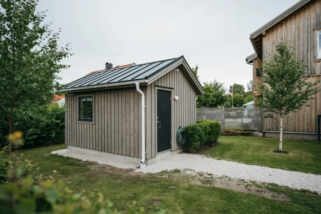 bygga attefallshus som g ststuga regler placering grund och kostnad
