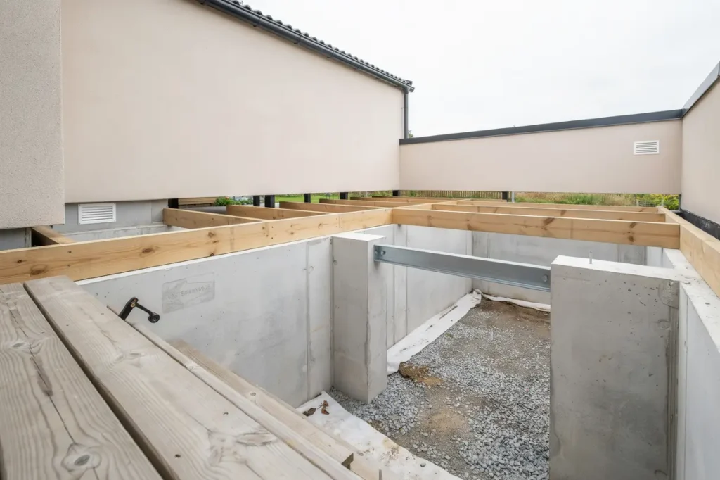 renovering av krypgrund och torpargrund med f rst rkning av bj lklag i v sterhaninge tungelsta
